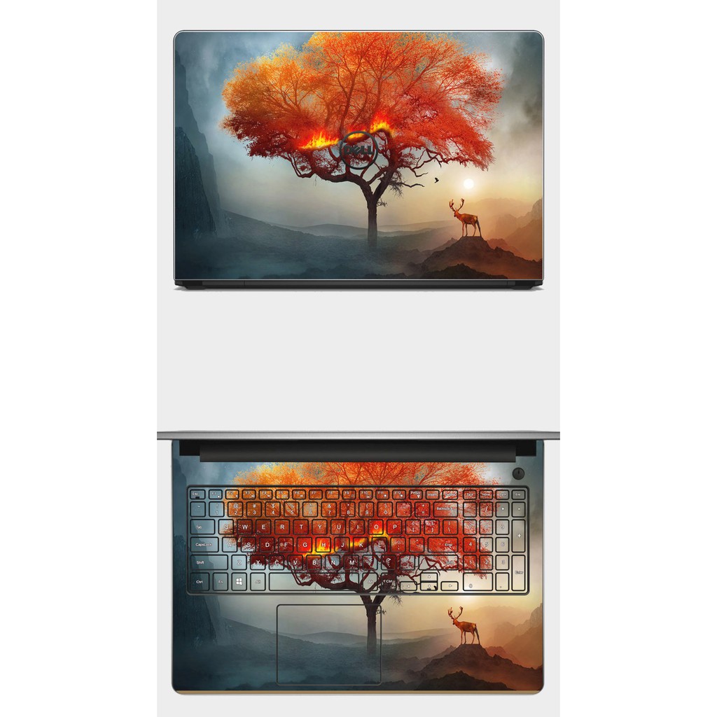 Skin dán Laptop in hình Hoa. Đủ các dòng laptop: Dell, Asus,Acer,HP, Macbook...