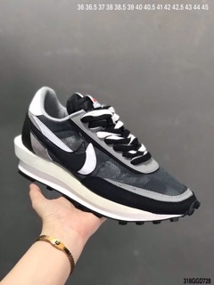 Giày Nike LDV & Waffle Daybreak đen