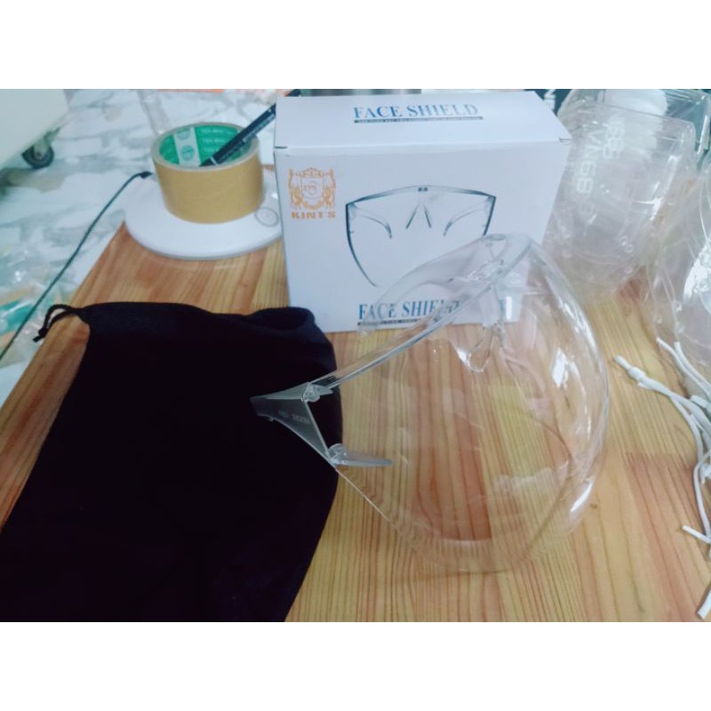 Mắt Kính Faceshield VN68 chống giọt bắn chống bụi bảo vệ mắt - Mặt Nạ Khẩu Trang Trong Suốt | BigBuy360 - bigbuy360.vn