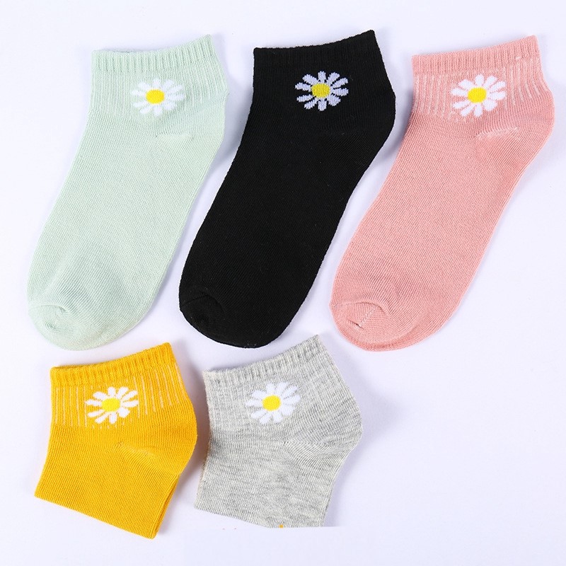 Tất hoa cúc Vớ hoa cúc họa tiết hot trend xinh cực