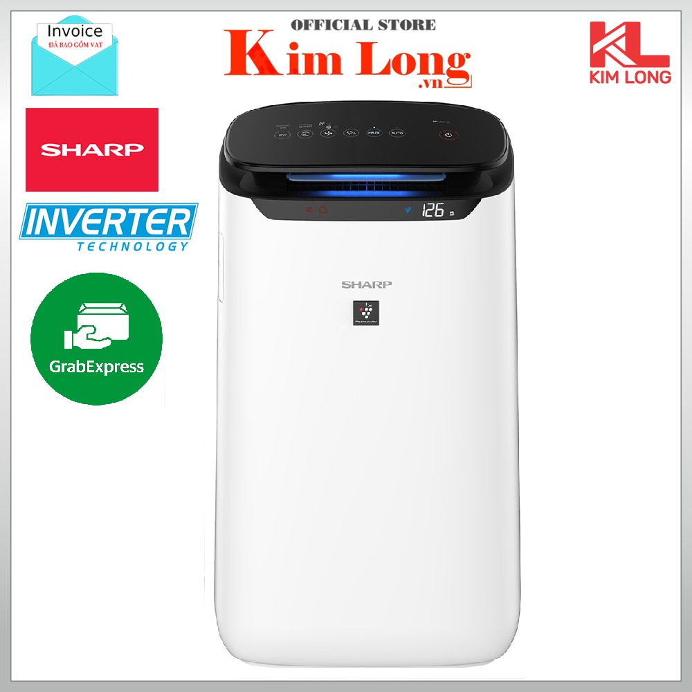 [Hỏa tốc HCM] Máy lọc không khí Sharp FP-J60E-W Inverter 48m² - Bảo hành 12 tháng