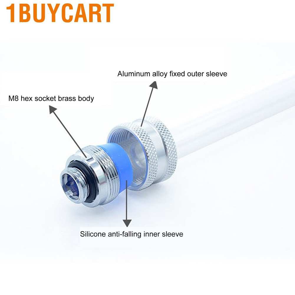 1 Đầu Nối Ống Nước Cứng G1 / 4 Cho Máy Tính