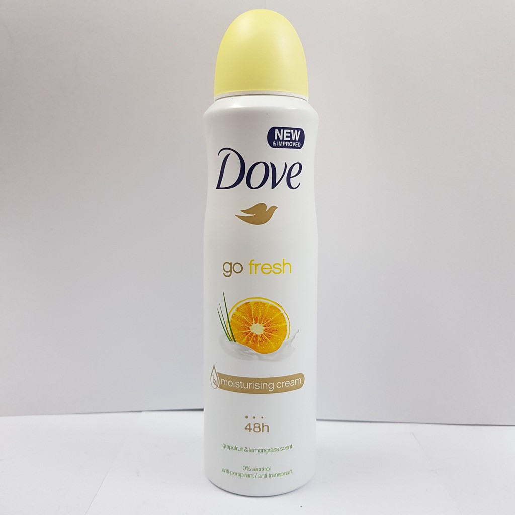 Xịt Khử Mùi Toàn Thân Dove 150ml USA