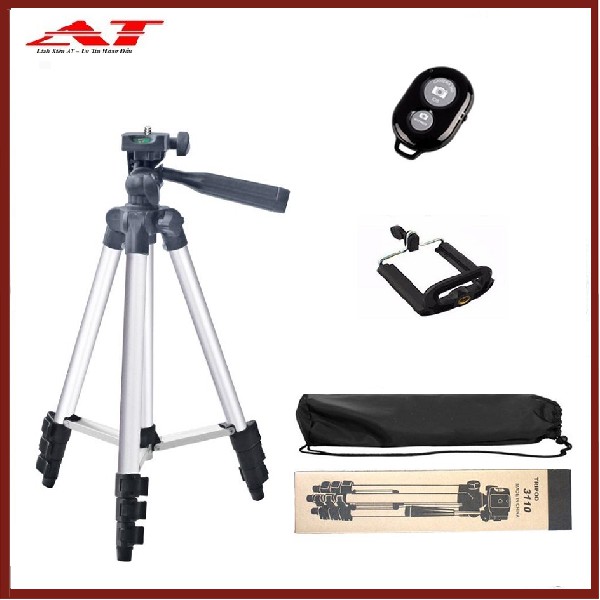 [Tặng remote ] Gậy tripod 3 gậy TF-3110 - Hàng nhập khẩu