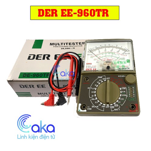 LKDT Đồng hồ vạn năng VOM DER EE-960TR loại 1 có pin