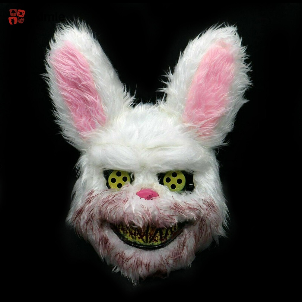 Mặt Nạ Hóa Trang Thỏ Kinh Dị Cho Halloween