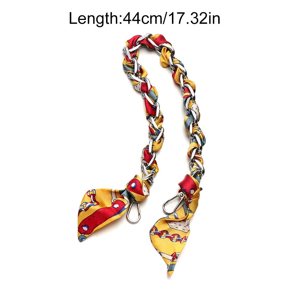 1 Dây Xích Đeo Túi Xách Bằng Hợp Kim Lụa Có Thể Tháo Rời DIY