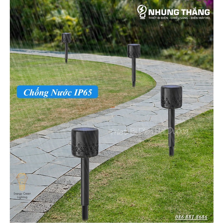 Đèn LED Cắm Cỏ Sân Vườn MT-29 - Sử Dụng Năng Lượng Mặt Trời - Chống Nước IP65 - Energy Green Lighting -Bảo Hành 1 Năm
