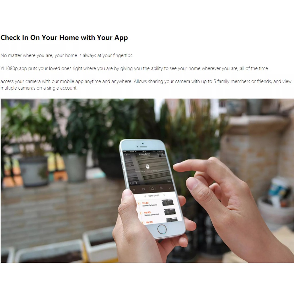 Camera Yi Home Full HD 1080p, Tích Hợp AI, Bản Quốc Tế - Chính Hãng | BigBuy360 - bigbuy360.vn