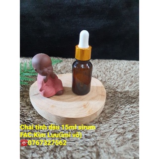 chai lọ rỗng 15ml sirum đựng tinh dầu