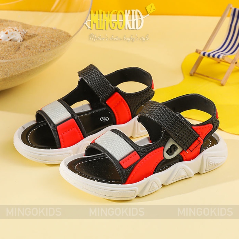 Dép sandal cho bé trai bé gái MG2-12 Mingokids Size 21-35