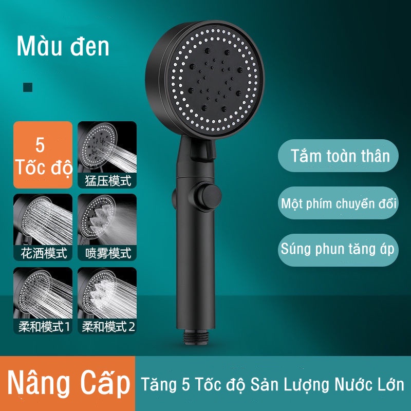 Bộ Đầu Vòi Hoa Sen Áp Suất Nước Cho Phòng Tắm