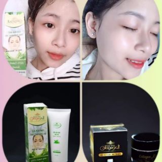 FACE COLLAGEN Và SỮA RỬA MẶT BẠC HÀ