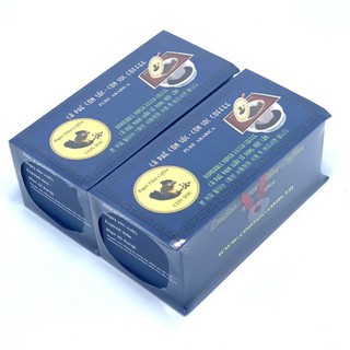 CAFE CON SÓC ĐƠN XANH 02 HỘP -CÀ PHÊ PHIN LỌC GIẤY