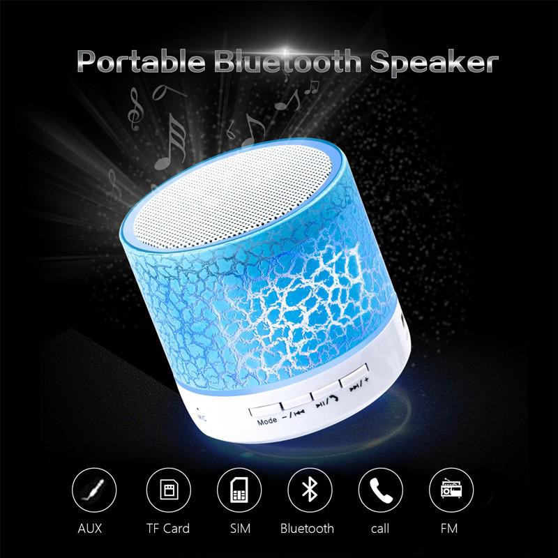 Loa Bluetooth Không Dây Mini A9 Có Đèn Led