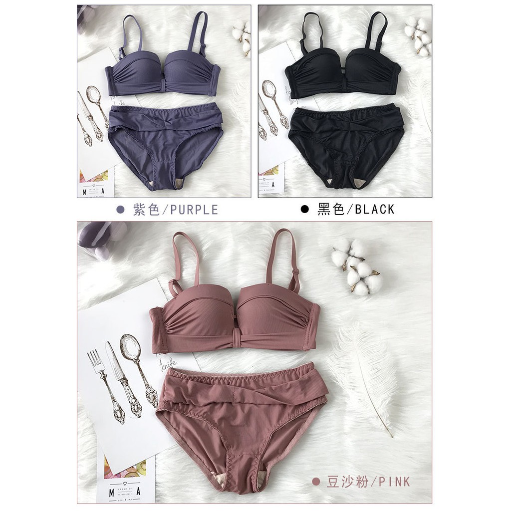 30000 for panties ,80000 for bra Bộ Nội Y Phối Ren Thời Trang Nữ Tính | BigBuy360 - bigbuy360.vn