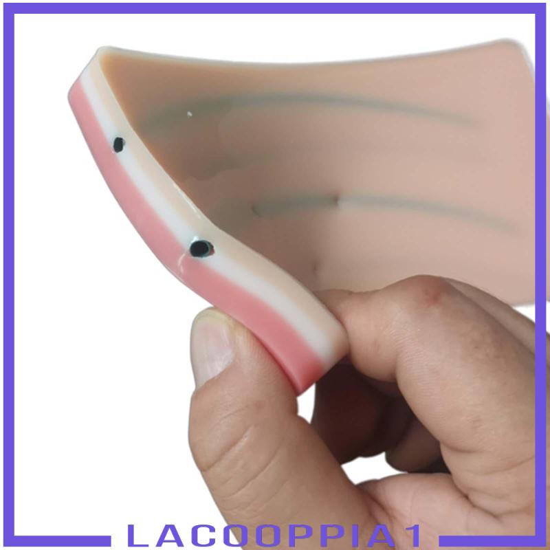 Đệm Da Người Bằng Silicone Lacooppia1 Hỗ Trợ Luyện Tập Tiêm Tạp Chất Lượng Cao