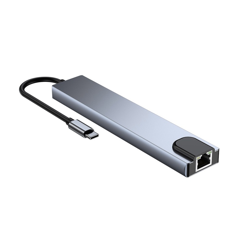 Bộ Chia 8 Cổng USB Type C Tốc Độ Cao ​​Đầu Chuyển Đổi Từ SD / PD USB3.0 Sang SD / PD Chất Lượng Cao