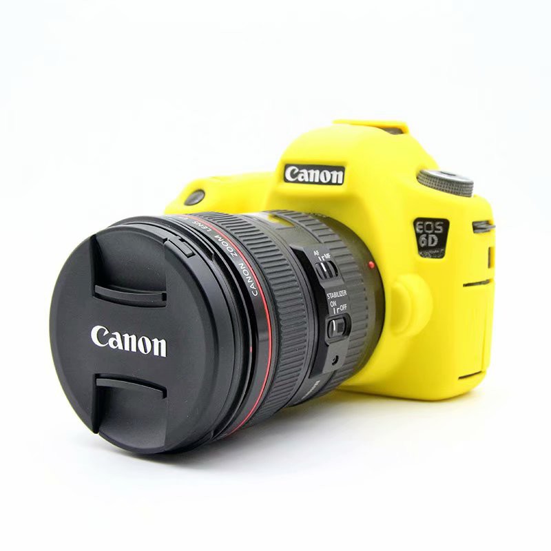 Silicone Vỏ Silicon Mềm Bảo Vệ Cho Máy Ảnh Canon 6d