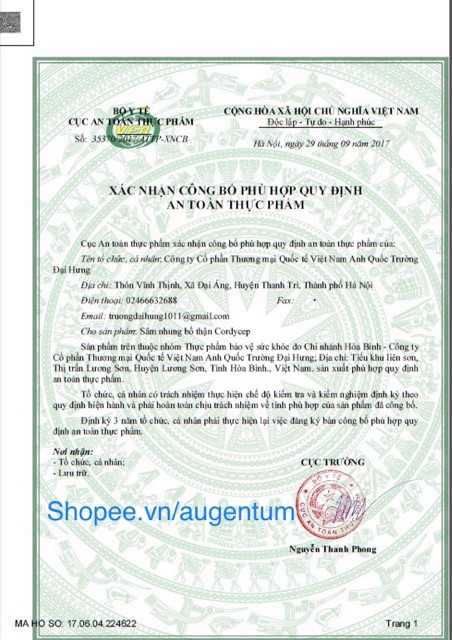 Sâm Nhung Bổ Thận Cordycep - Bổ thận, dưỡng huyết, cải thiện chức năng sinh lý | BigBuy360 - bigbuy360.vn