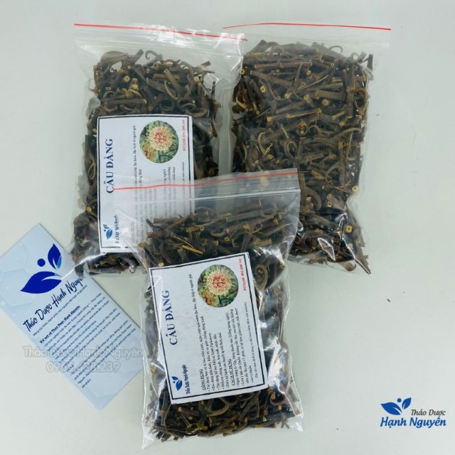Câu đằng khô, sạch 100g ( Cây câu đằng loại 1 nhiều móc câu) - Thảo Dược Hạnh Nguyên
