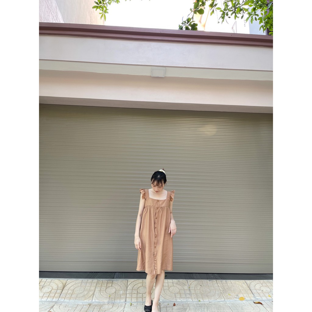 Đầm Bầu Mùa Hè KA714 Chất Cotton Dáng Dài
