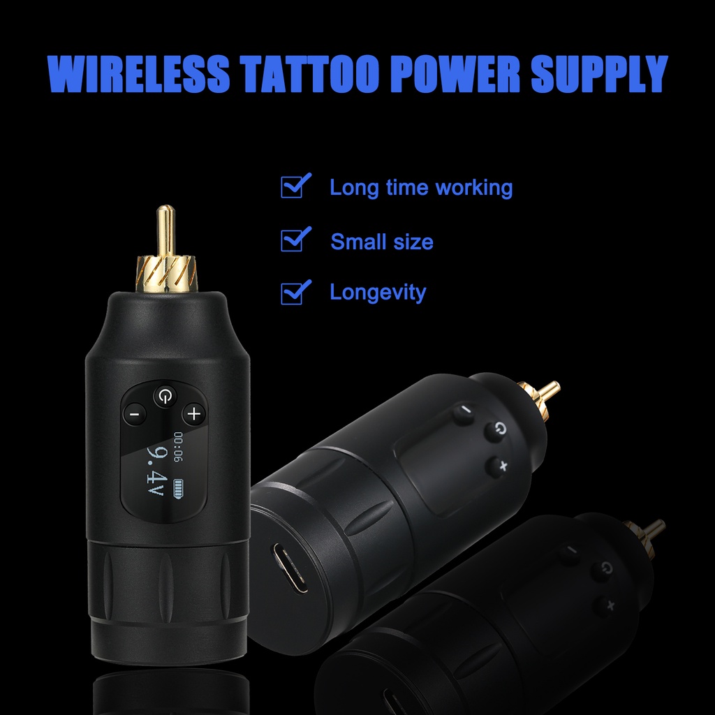 Bộ Nguồn Cấp Nguồn Cho Máy Xăm Hình Mini RCA 2022