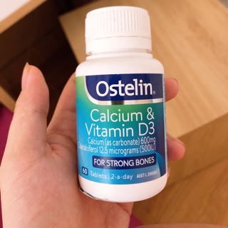 Ostelin Calcium &Vitamin D3 cho bà bầu 60v của Úc