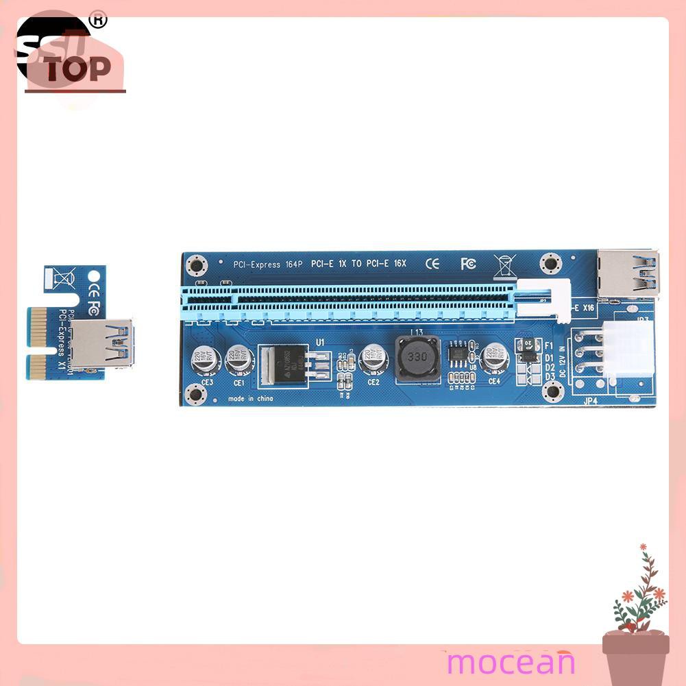 Mocean Dây Cáp Chuyển Đổi Pci-E1X Sang 16x Cho Btc Miner