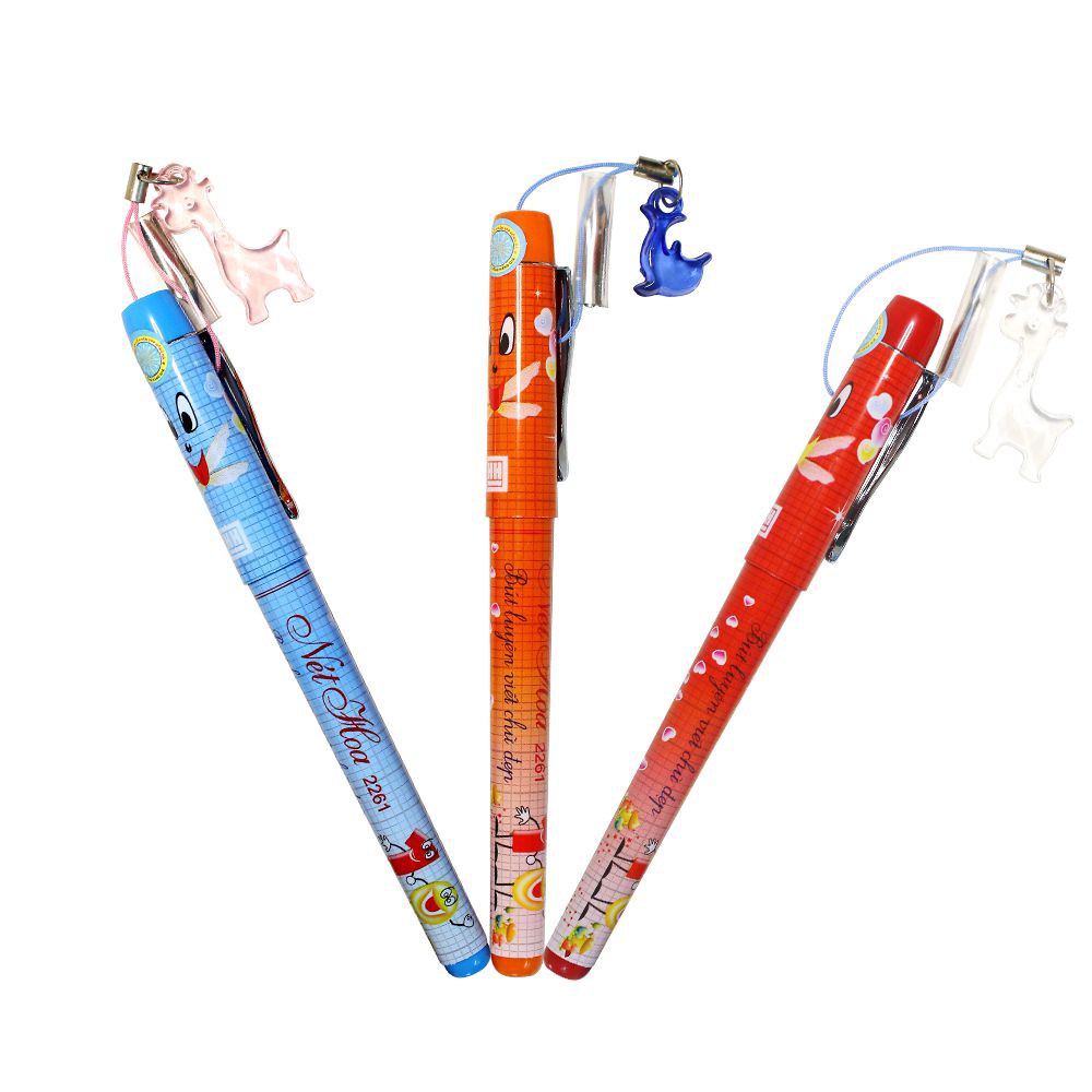 Bút máy nét hoa Hồng Hà 2261