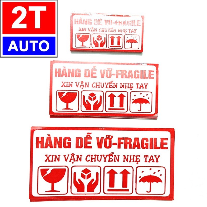 con dấu HÀNG DỄ VỠ XIN NHẸ TAY