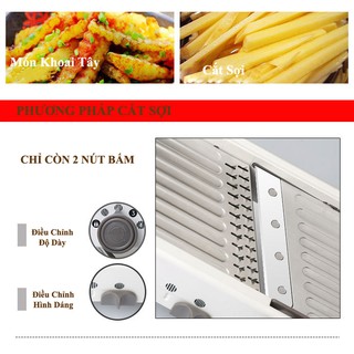 Dụng Cụ Bào Sợi Cắt Củ Quả Đa Năng