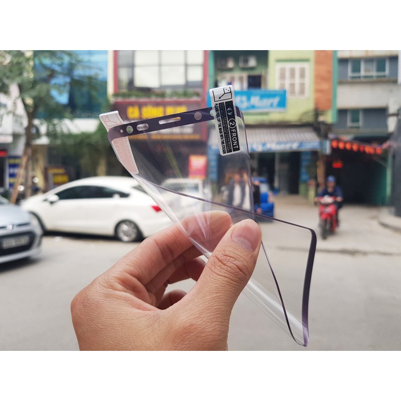 Miếng dán cường lực dẻo Film 3D full 2 mặt Sam Ssung Galaxy S9 - S9+