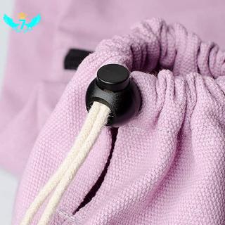 Bộ 50 Nút Chặn Dây Cáp Bằng Nhựa Màu Đen DIY