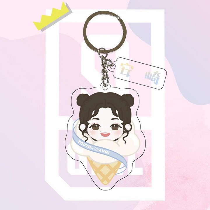 Order - Móc khóa chibi thanh xuân có bạn 2 Ngu Thư Hân Hứa Giai Kỳ Lưu Vũ Hân trang trí xinh xắn