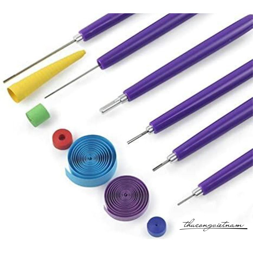 Set 6 cây quấn quilling cao cấp