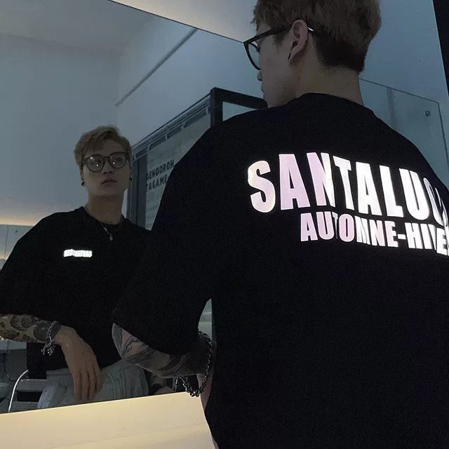 Áo thun Stee Phản quang SANTALUCIA - Giá sỉ Unisex