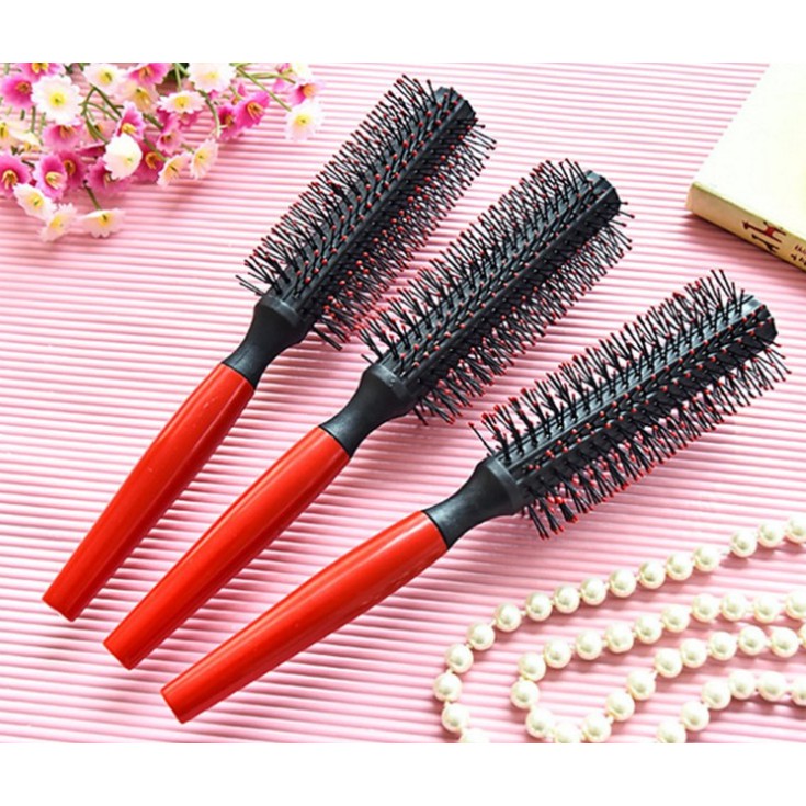 Lược tròn chải tóc uốn phồng tạo kiểu