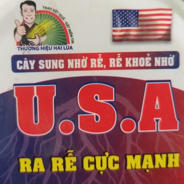 Phân Bón Lá RA RỄ CỰC MẠNH U.S.A lọ 500g, Kích rễ ROOTS dùng cho cây trồng