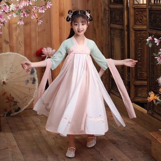 [Có Sẵn] Váy Cổ Trang Trẻ Em [Ảnh Thật]