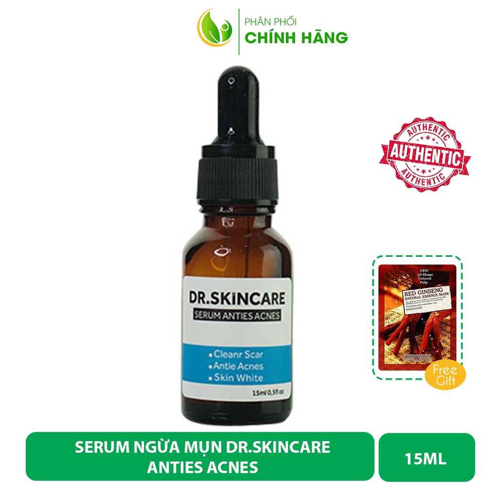 Serum Cải Thiện Mụn Dr Skincare 15ml Check mã điện tử, chính hãng 100%