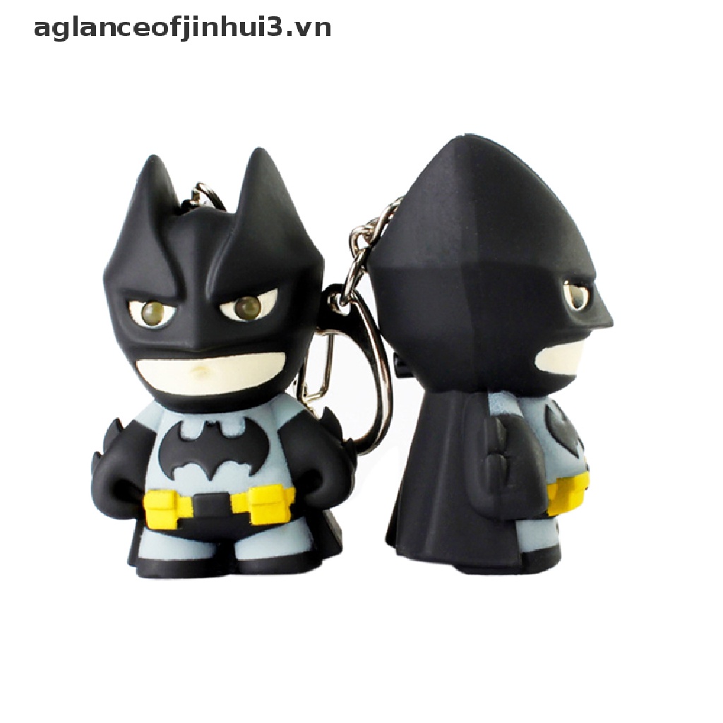 Móc Khóa Hình Batman Có Đèn Led Và Âm Thanh