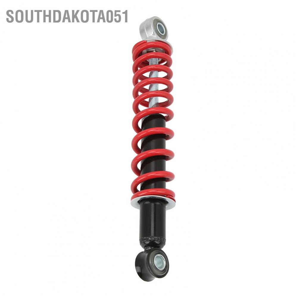 Southdakota051 250mm/9.8in Motorcycle Shock Absorber with Red Spring Universal for 50cc‑125cc Dirt Pit Bike ATV Go Kart