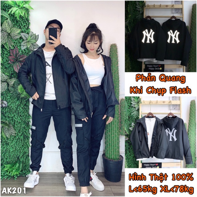 🔥𝐆𝐈𝐀́ 𝐒𝐈̉🔥201 Áo Khoác Dù MIB Hình 3D Phản Quang Siêu Hot (Video,Hình Thật)