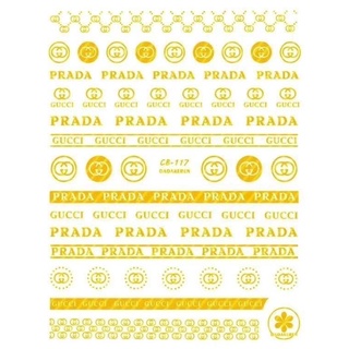 dán móng ( sticker ) trang trí móng tay chân mẫu mới dđ439 t