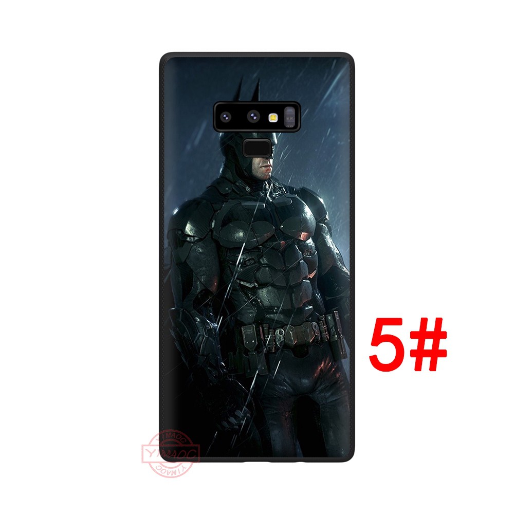 Ốp điện thoại in hình Batman Arkham cho Samsung Galaxy S7 Edge S8 S9 S10 Plus Note 8 9