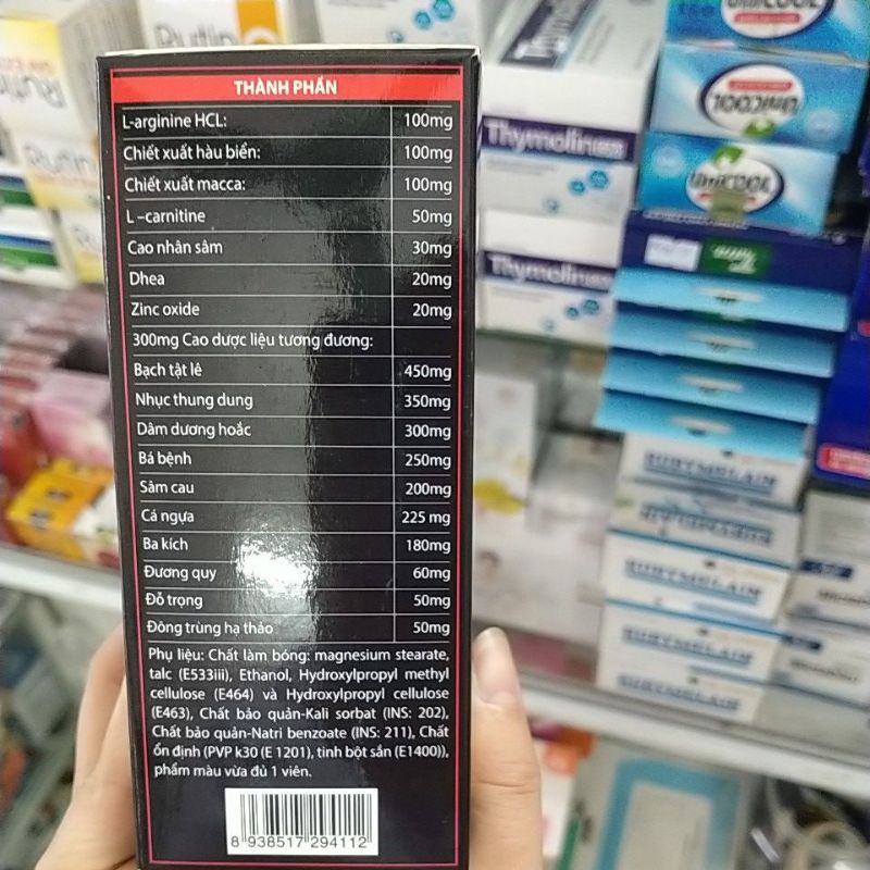 ASURA DHEA- hỗ trợ cải thiện sinh lý nam Hộp 30 viên