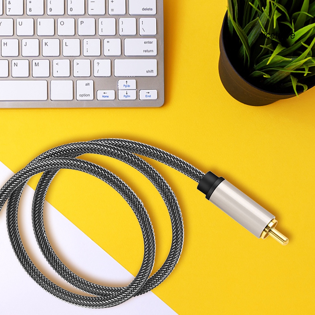 Dây cáp âm thanh chuyển đổi từ giắc 3.5mm sang Rca thích hợp cho Xiaomi Mi 12 Tv tiện dụng