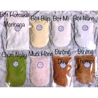 Đường - bột hữu cơ chia lẻ 100gr - date 2019 - 2022