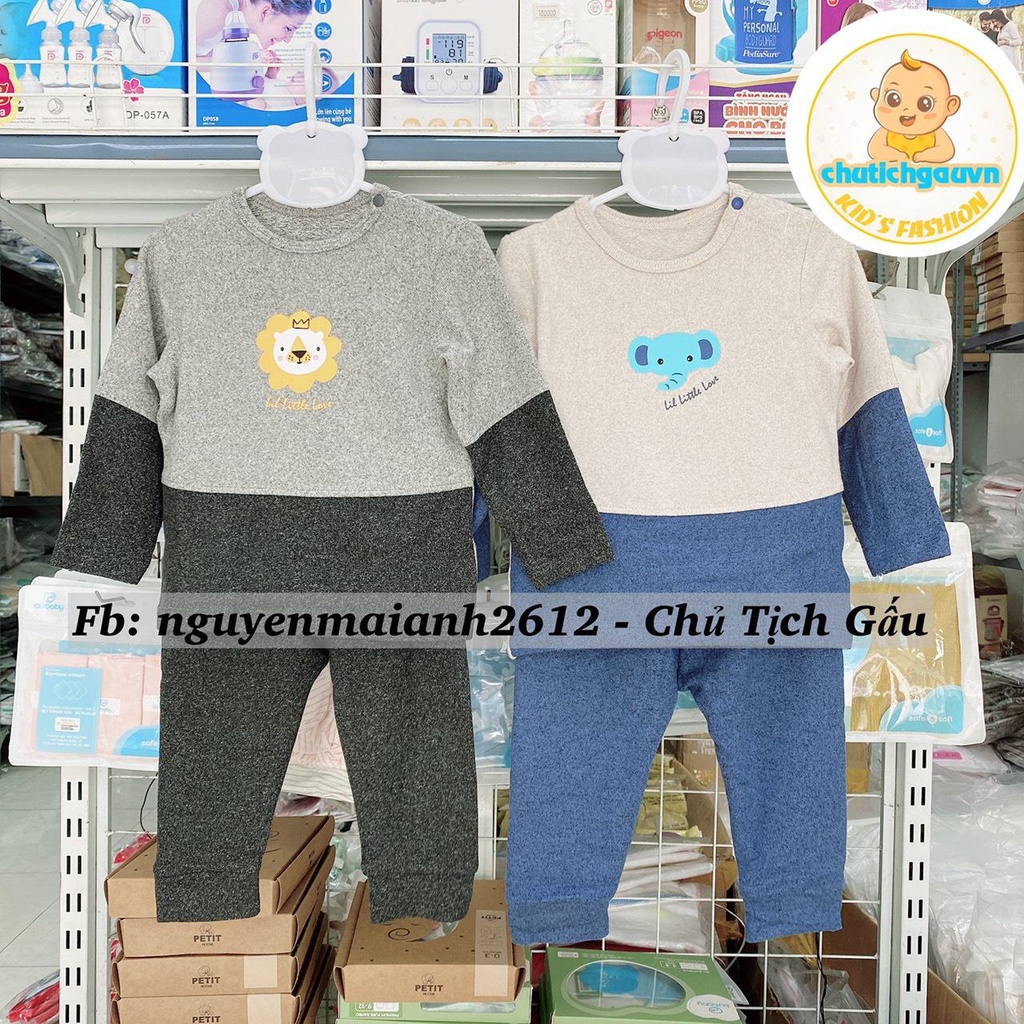 LIL-Little love Bộ quần áo len dài tay cho bé từ 6 tháng đến 4 tuổi